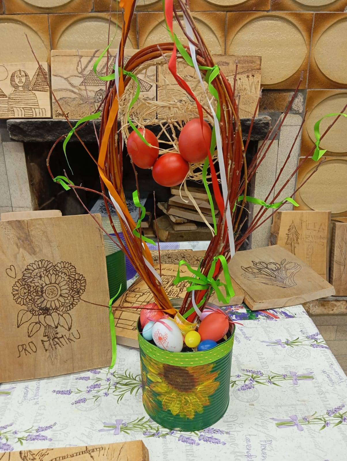 Jarní probuzení a velikonoční tvoření v terapeutickém Domečku