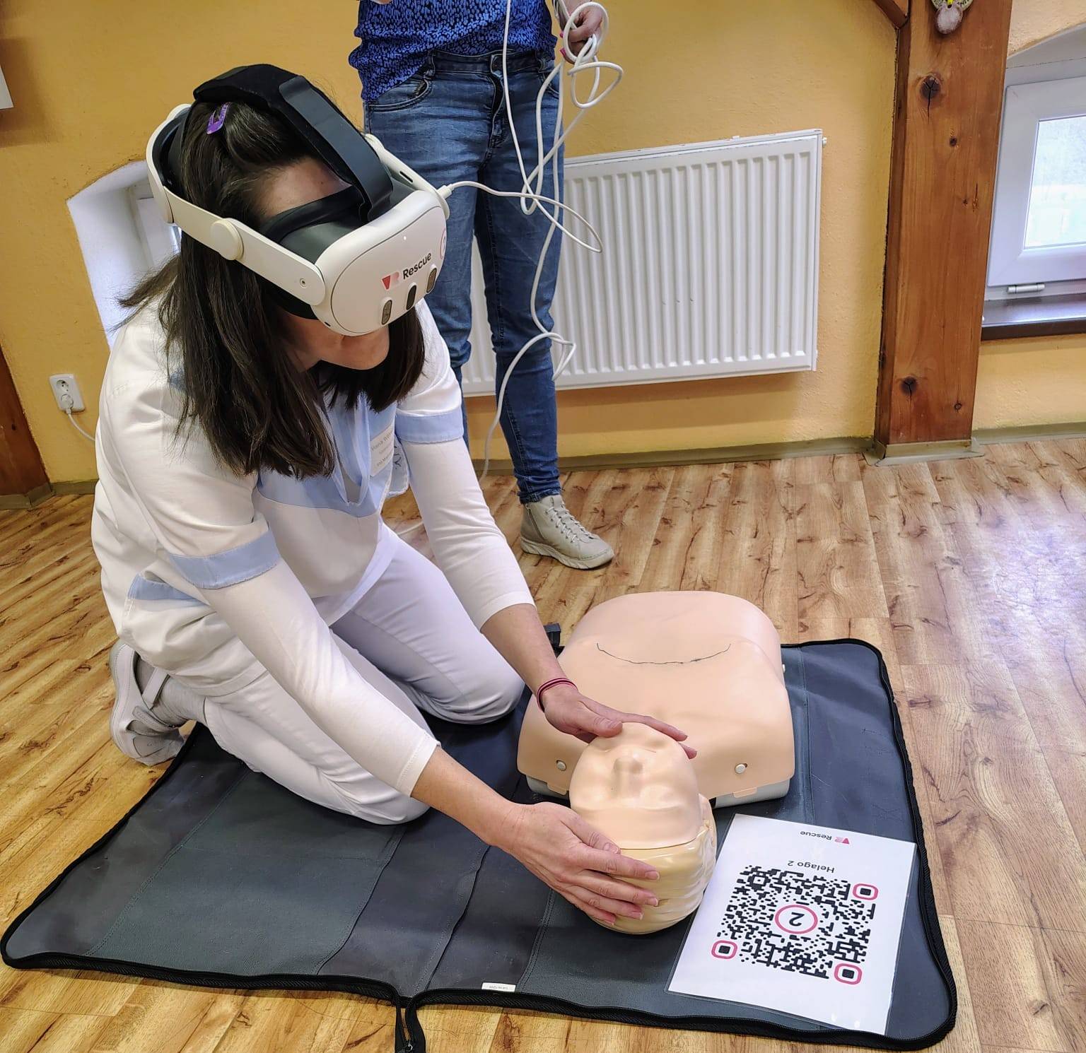 Virtuální kardiopulmonální resuscitace