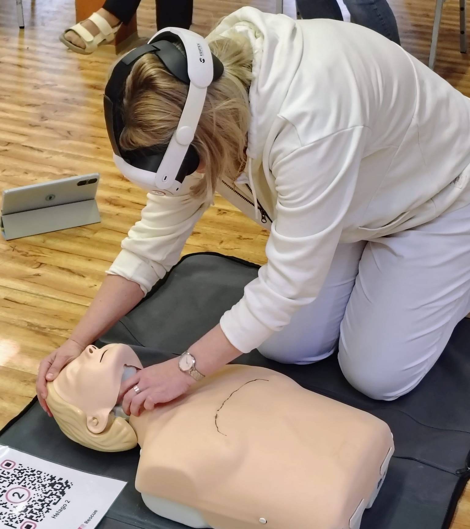 Virtuální kardiopulmonální resuscitace