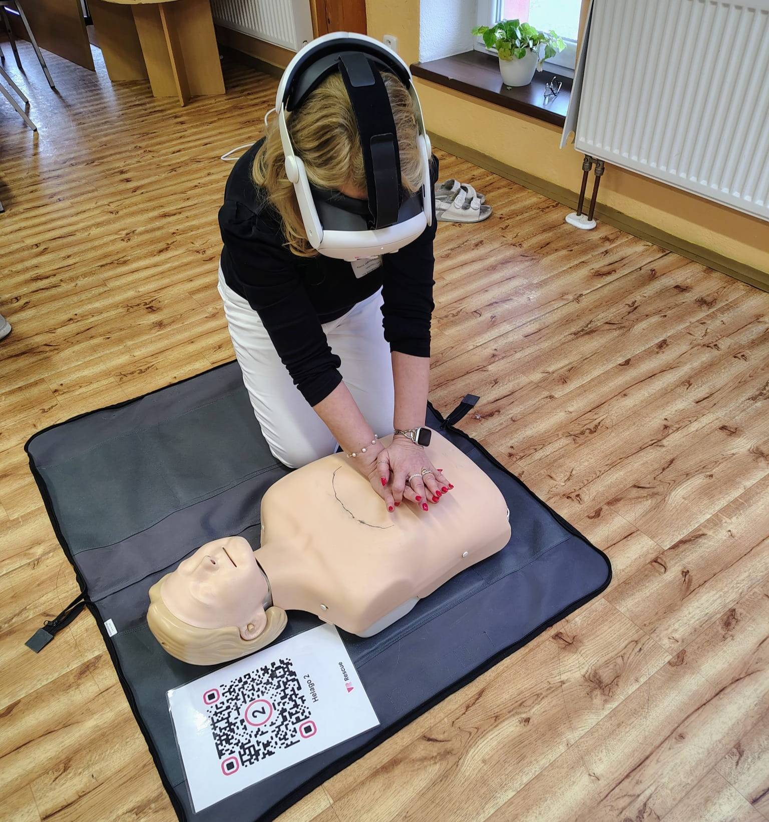 Virtuální kardiopulmonální resuscitace