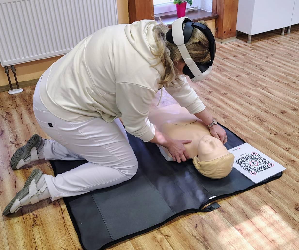 Virtuální kardiopulmonální resuscitace