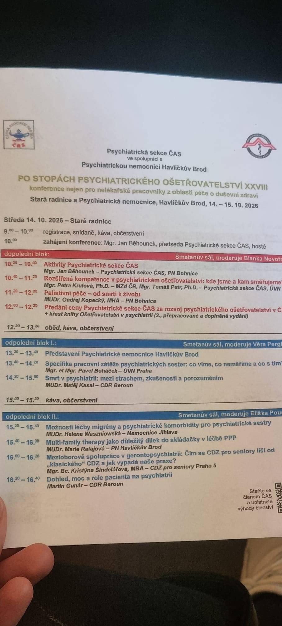 Naše sestry načerpaly nové podněty na konferenci v Havlíčkově Brodě
