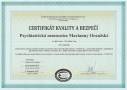 Certifikát akreditace 2022